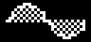 One shape bends into the next.