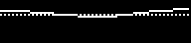 EQ band — gain, frequency and Q as one curve.